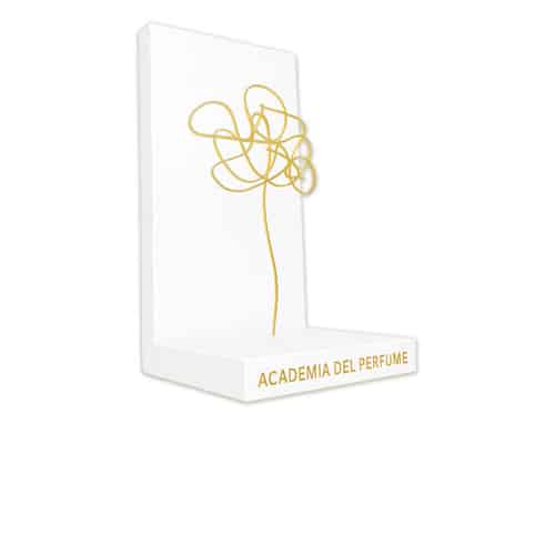 Variante blanca y dorada de la estatuilla, distinción Leyenda del Perfume