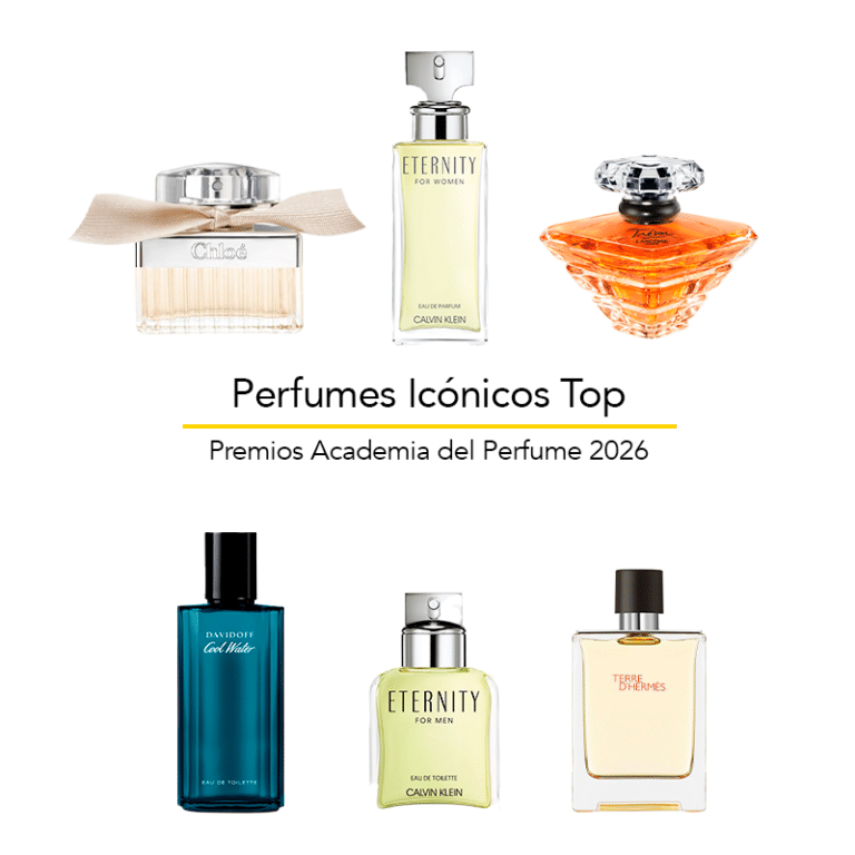 Se desvelan los “Perfumes Icónicos” finalistas de los Premios Academia del Perfume 2026, tras la deliberación de los Académicos del Perfume